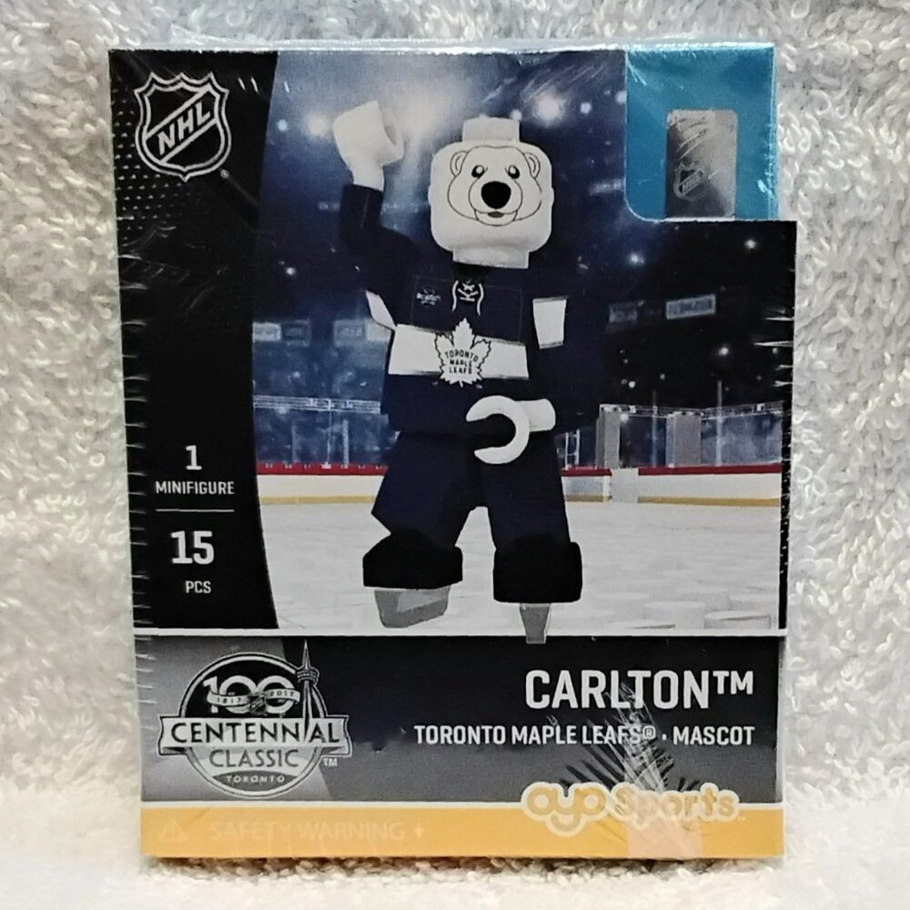 Sealed 2016 NHL Mascot Carlton Mini Figure Gen 3 Series 4 by OYO Sports!!